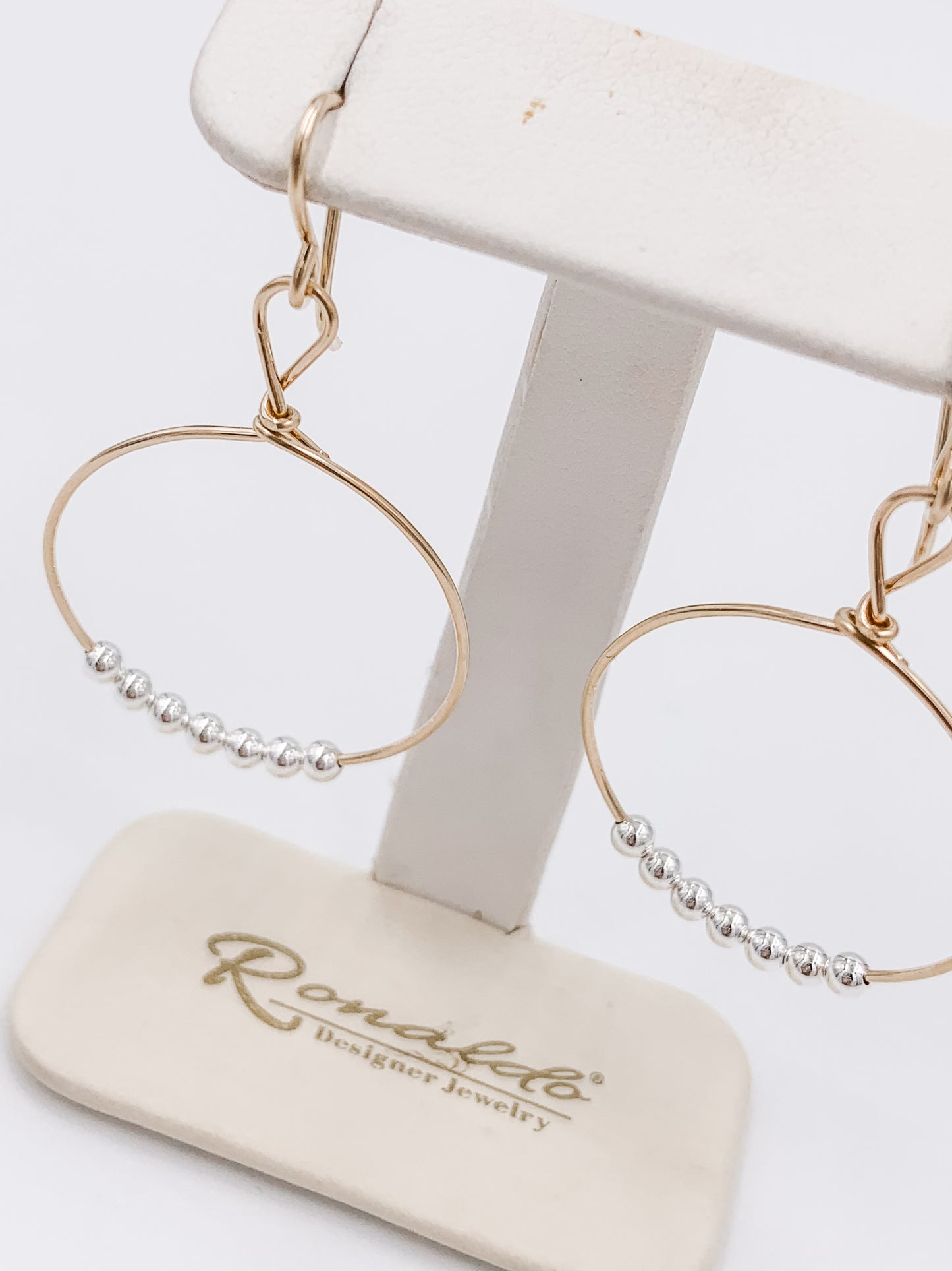 Power of Prayer Hoop Earrings