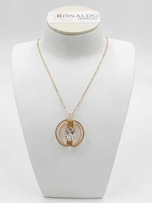 Gemstone Necklace 3D