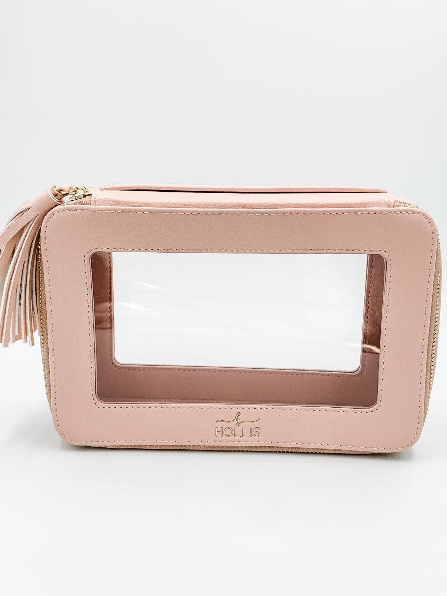 Clear Toiletry Bag Blush