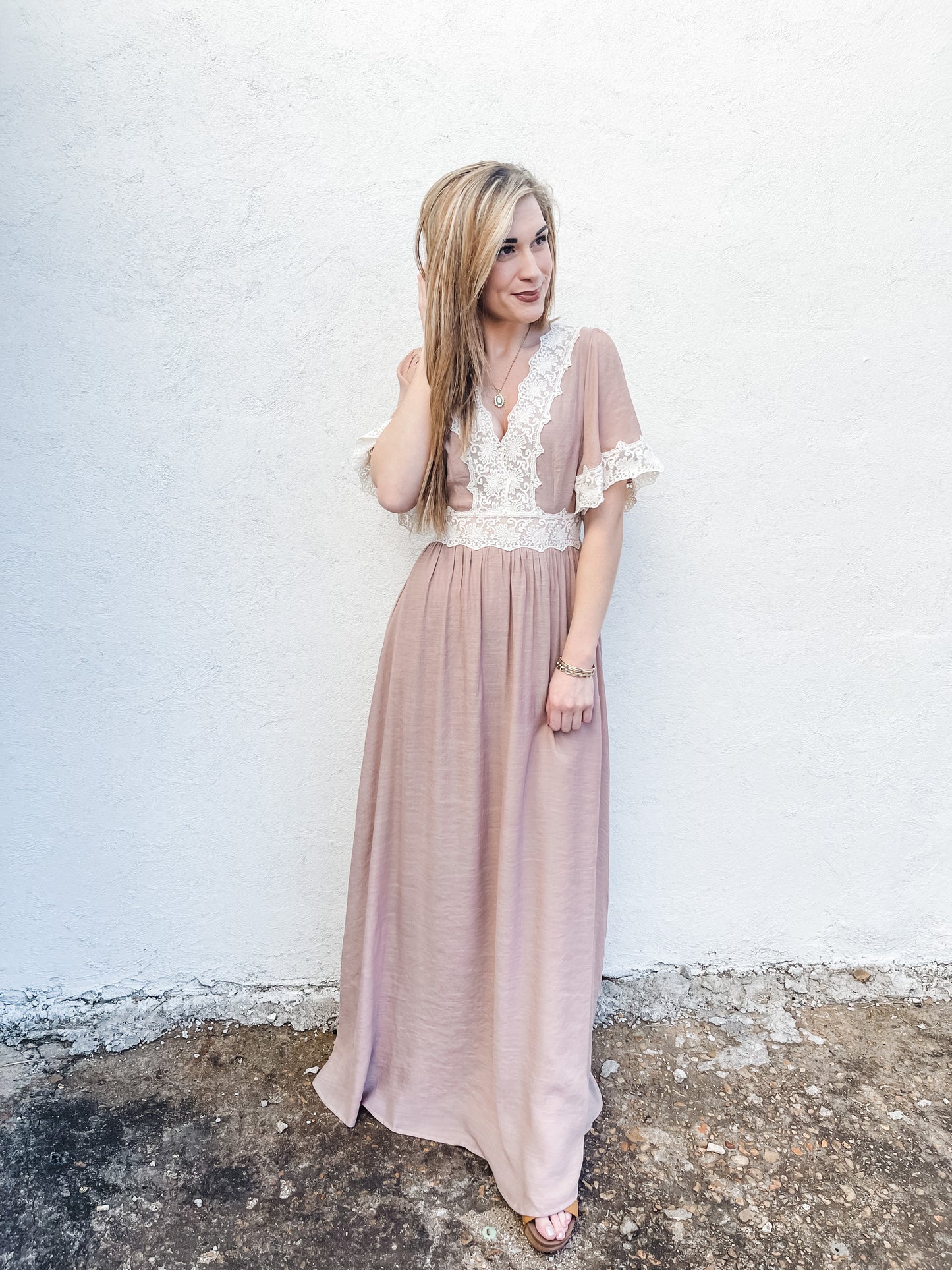 Full of Innocence Maxi Dress