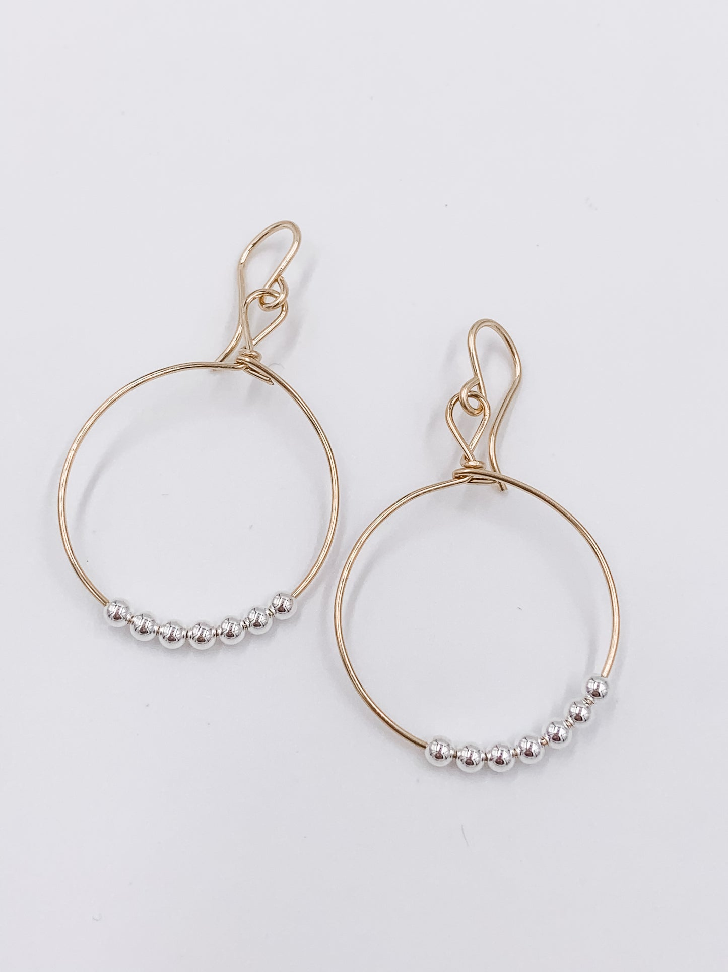 Power of Prayer Hoop Earrings