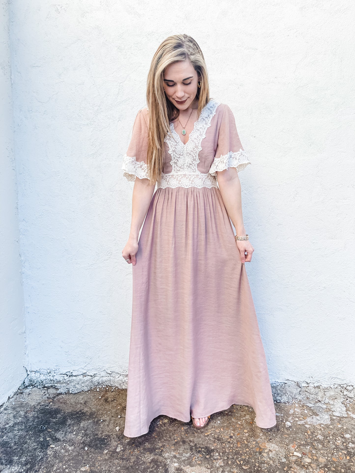 Full of Innocence Maxi Dress