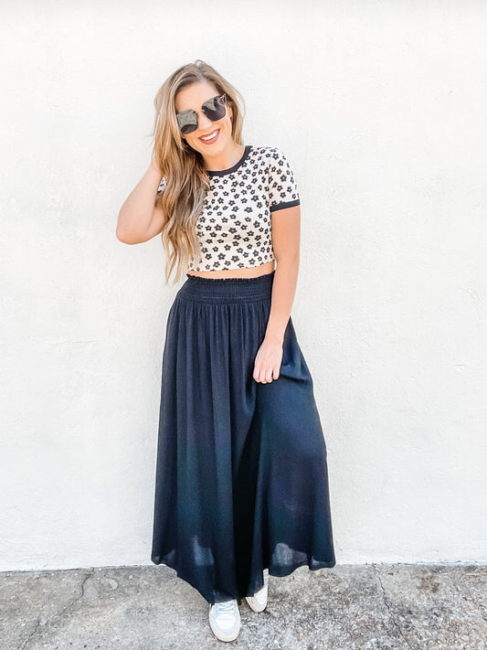 Day To Night Black Skirt