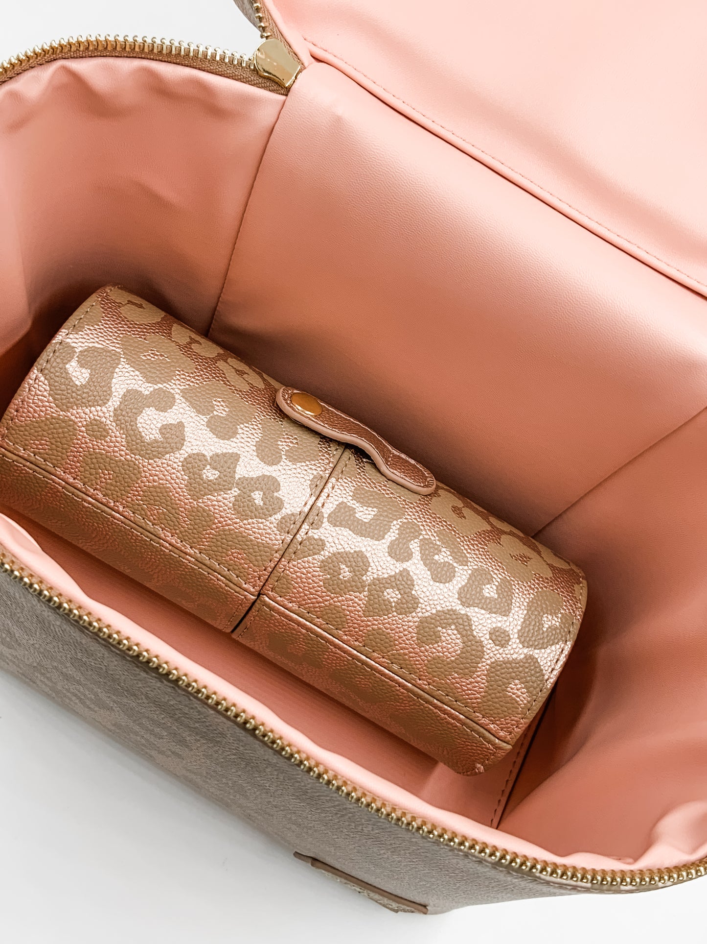 Lux Cosmetic Bag Leopard