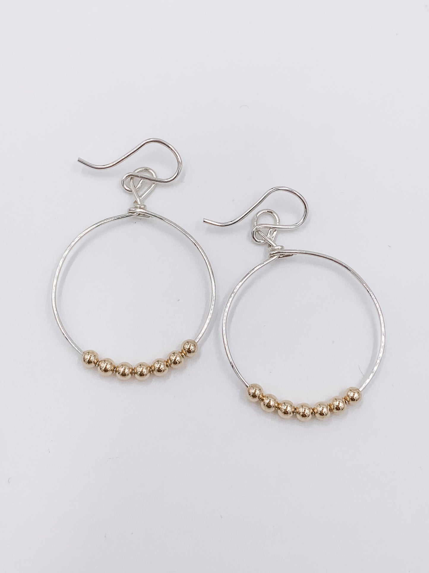 Power of Prayer Hoop Earrings