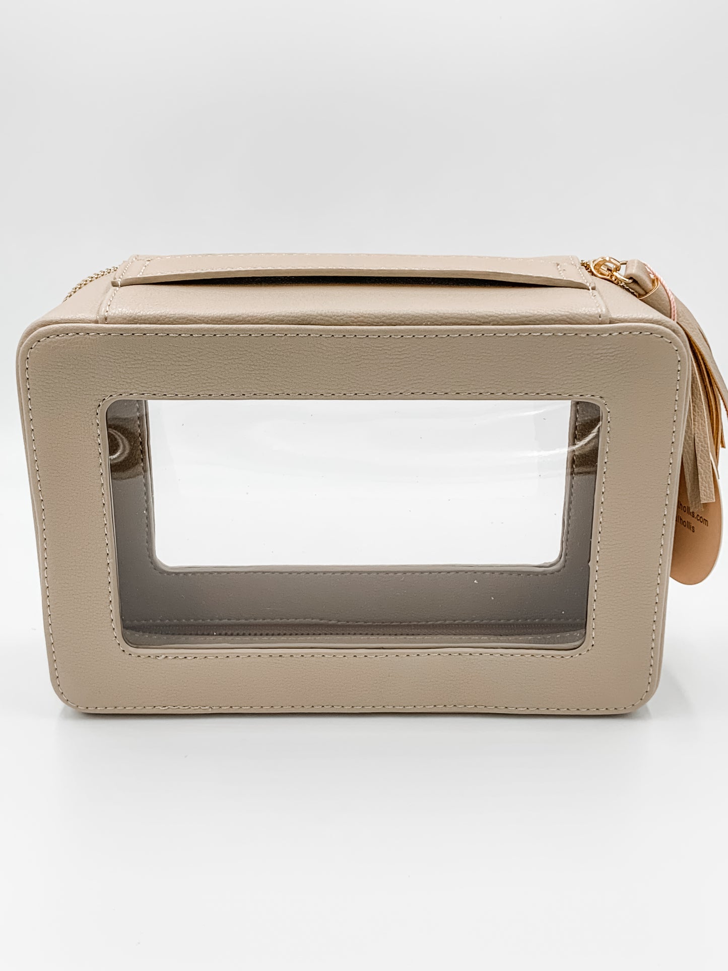 Clear Toiletery Bag Nude