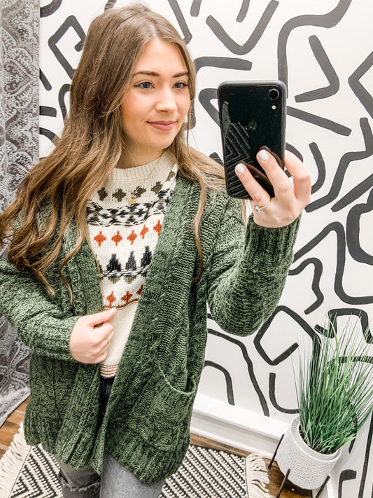 Olive You Cardi