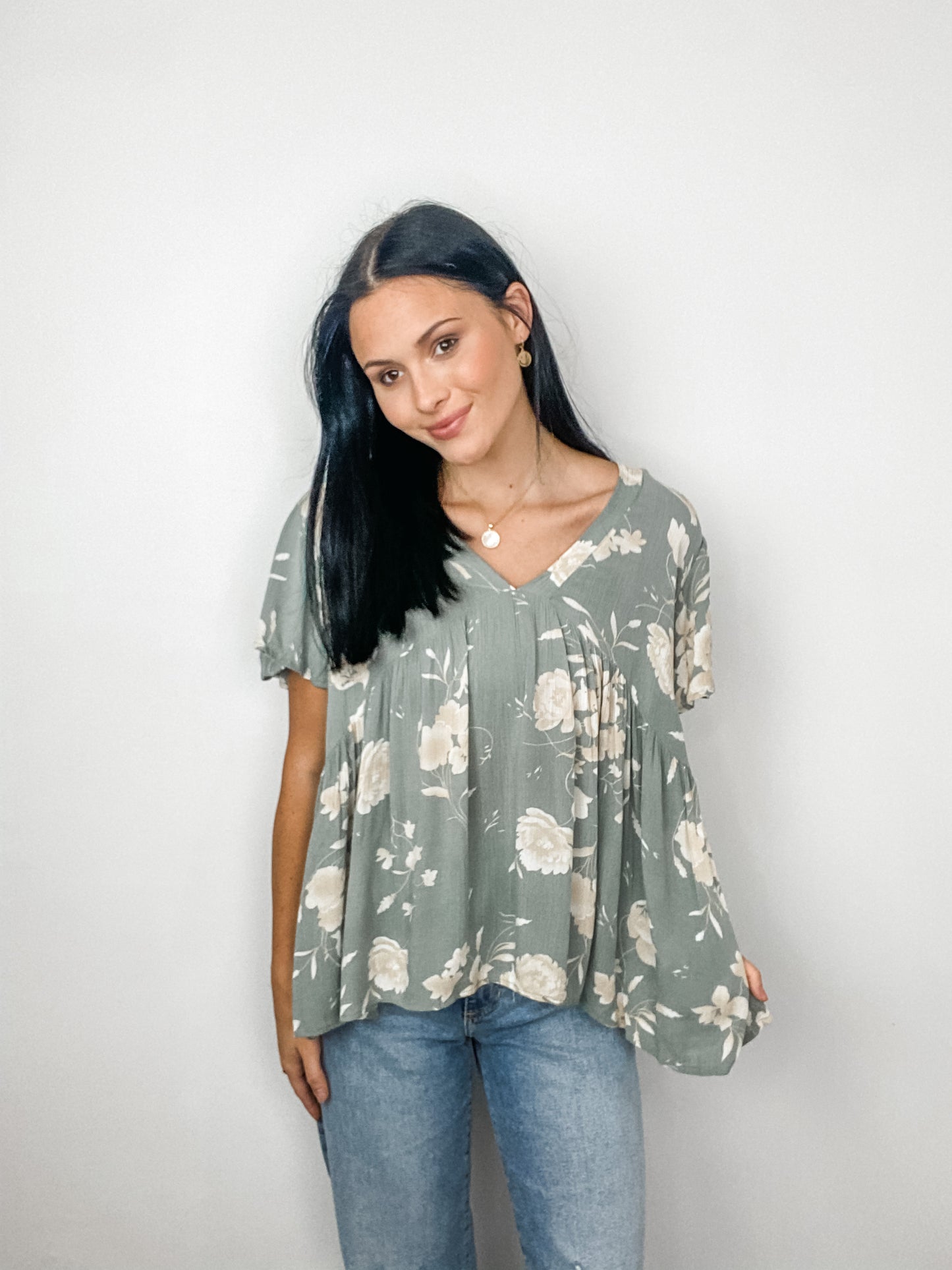 Finley Babydoll Top