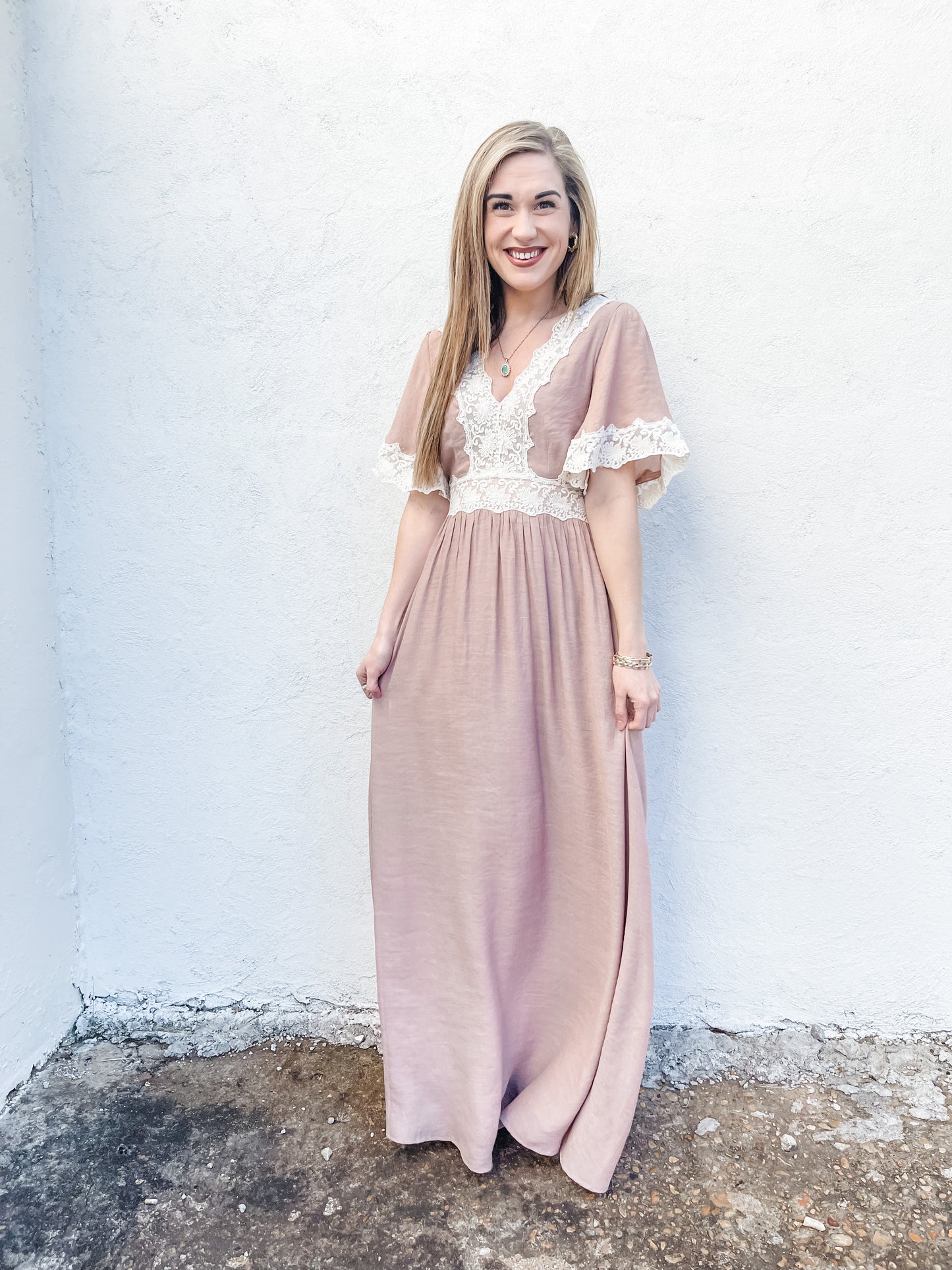 Full of Innocence Maxi Dress