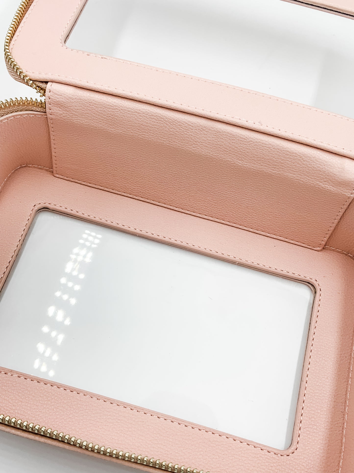 Clear Toiletry Bag Blush