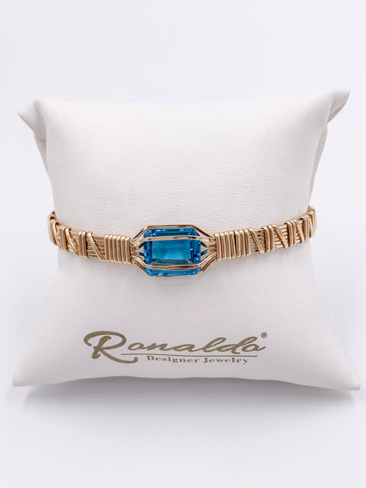 My Favorite Gem Blue Topaz Bracelet