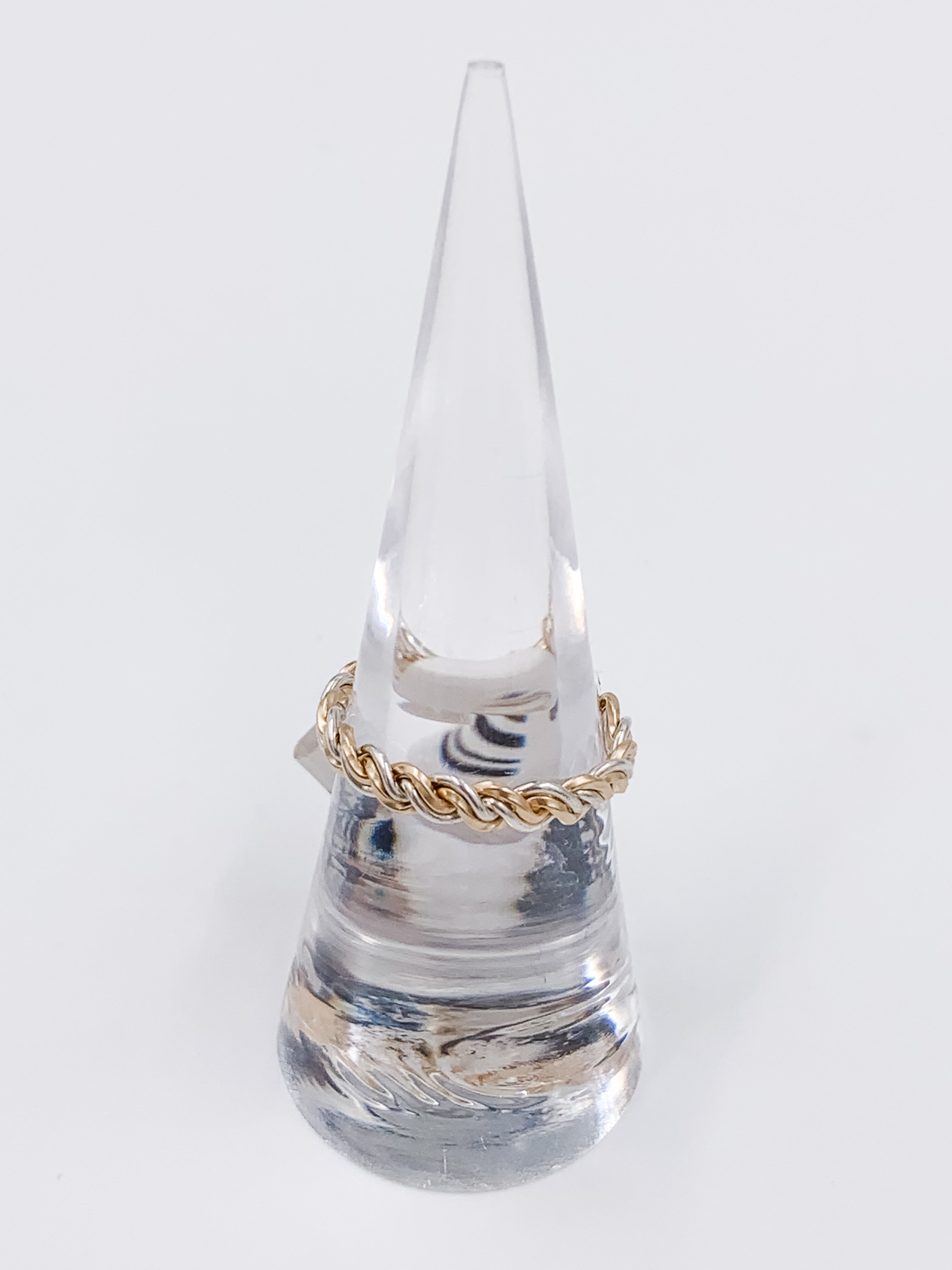 Luxe Lab Grown Diamond Celtic Knot Engagement Ring 18k Rose Gold 0.16ct -  AZ19871