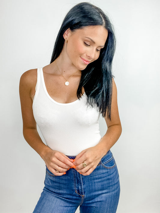 Babe Bodysuit White