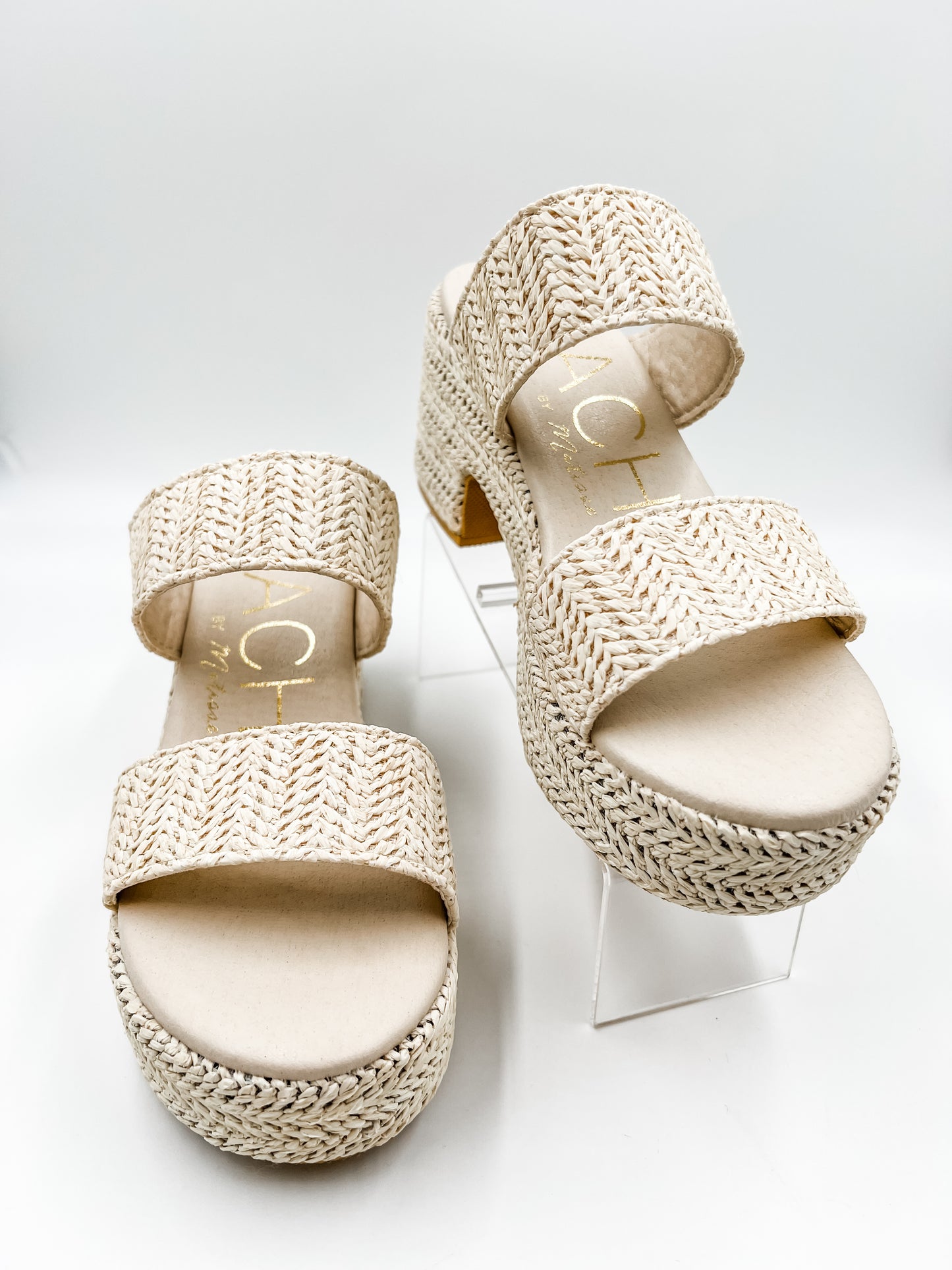 Ocean Ave Ivory Heel