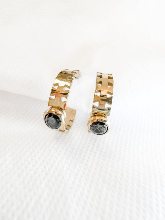 Tracy Zipper Hoops