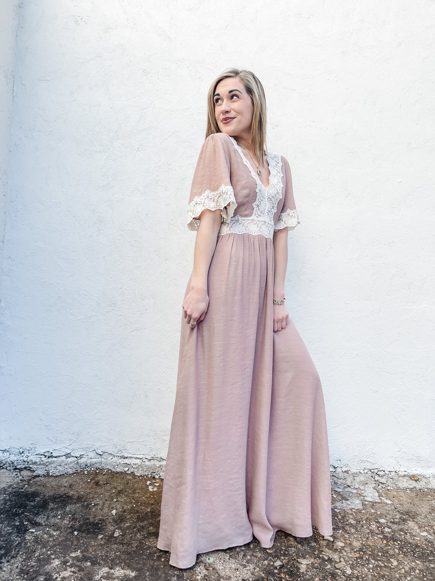 Full of Innocence Maxi Dress