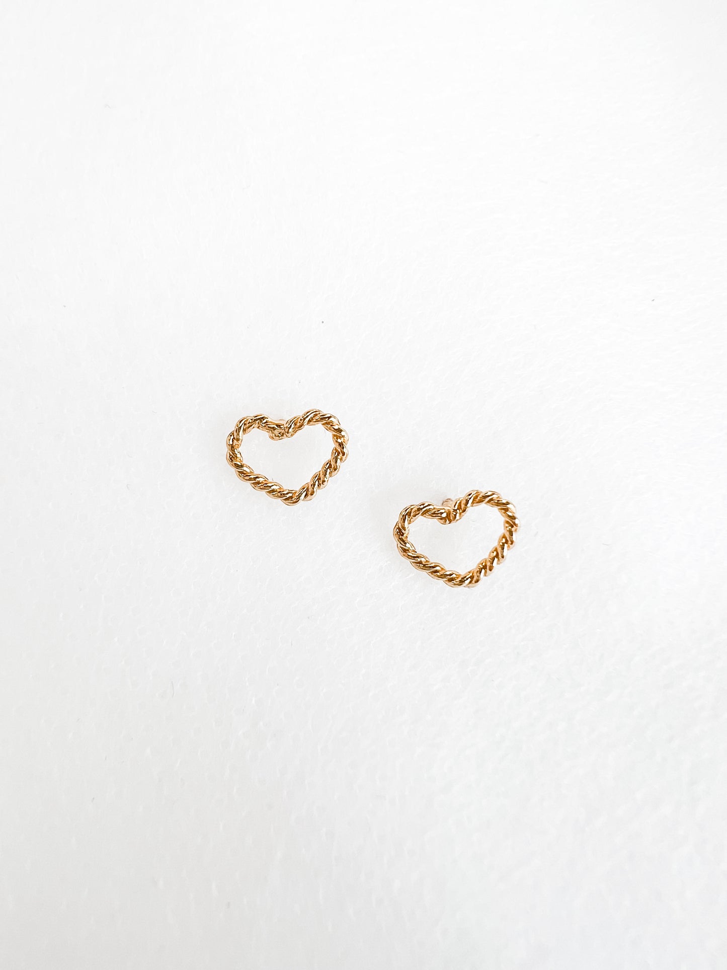 Aspen Heart Studs