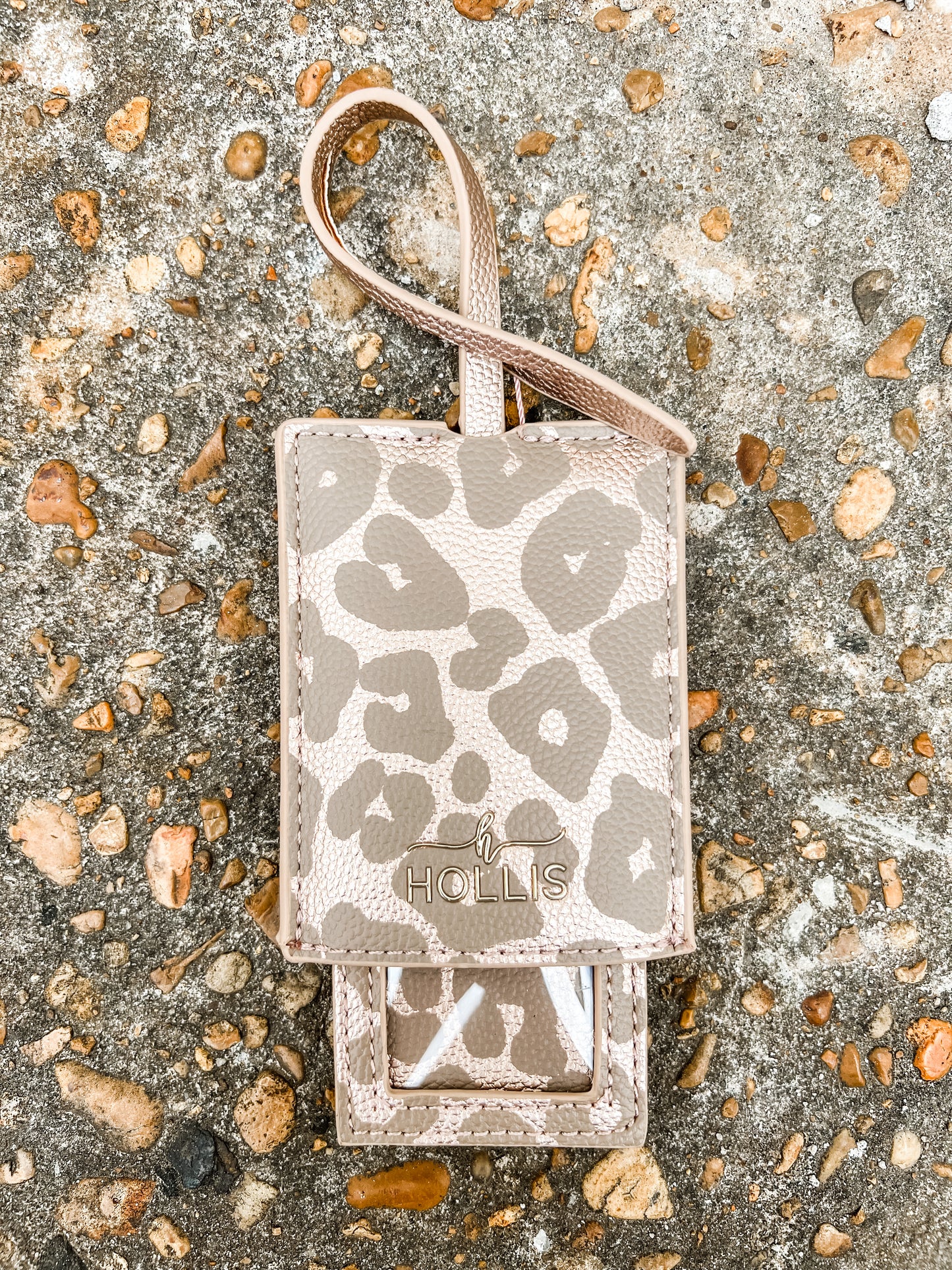 Luggage Tag Leopard