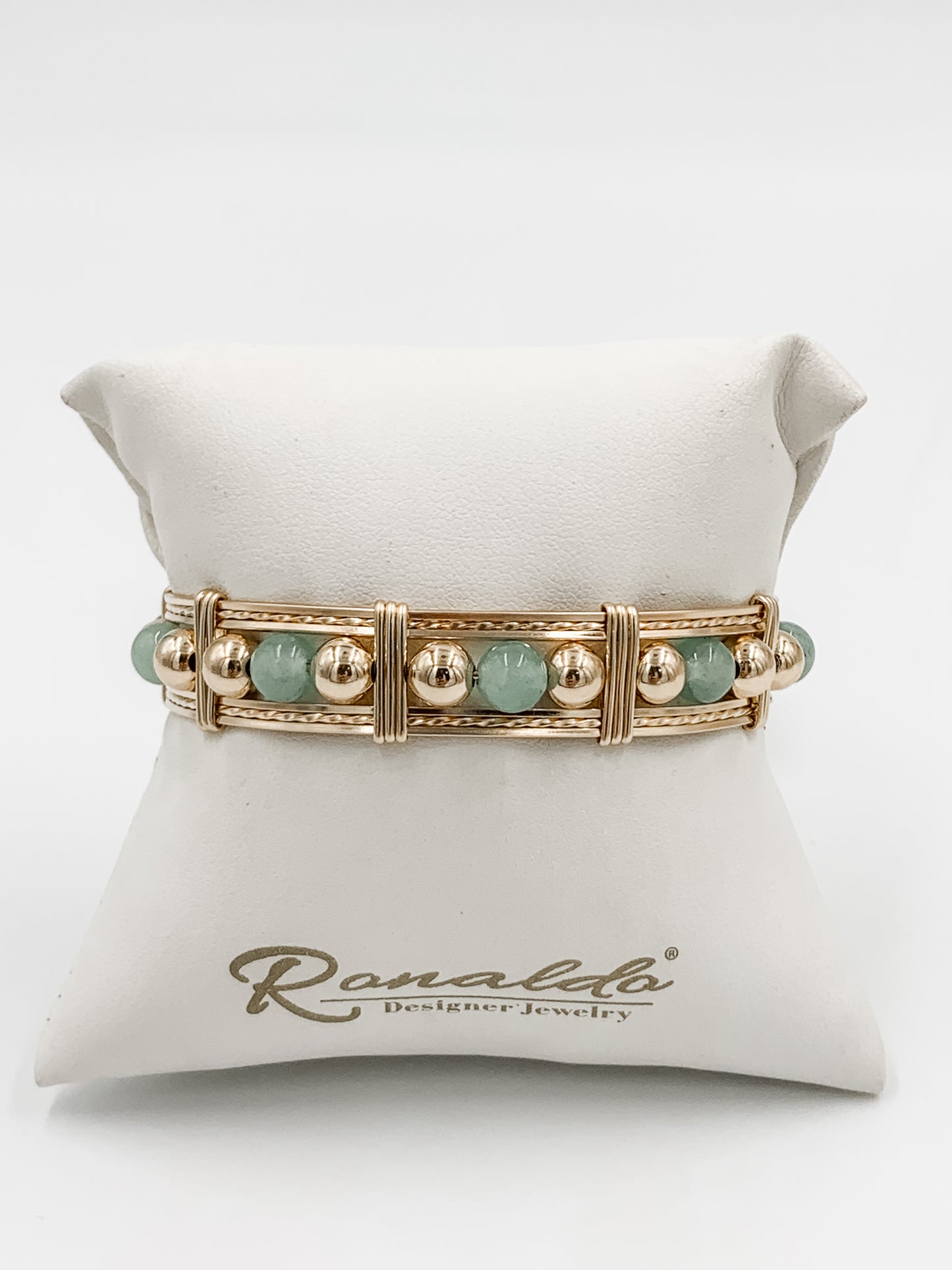 Dream in Color Gold and Silver Beads Bracelet