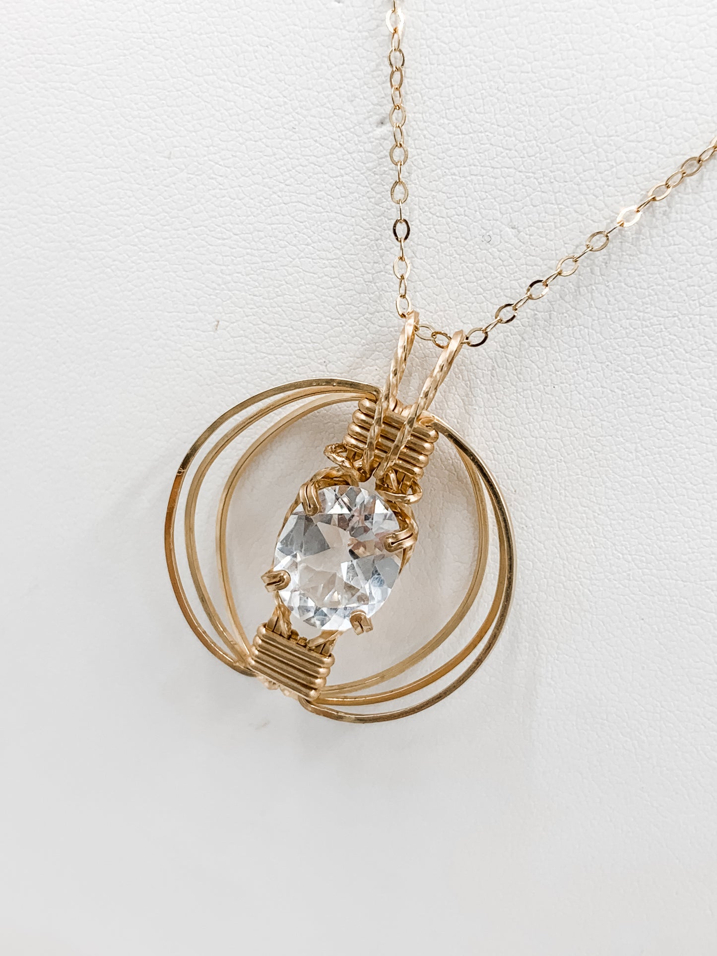 Gemstone Necklace 3D