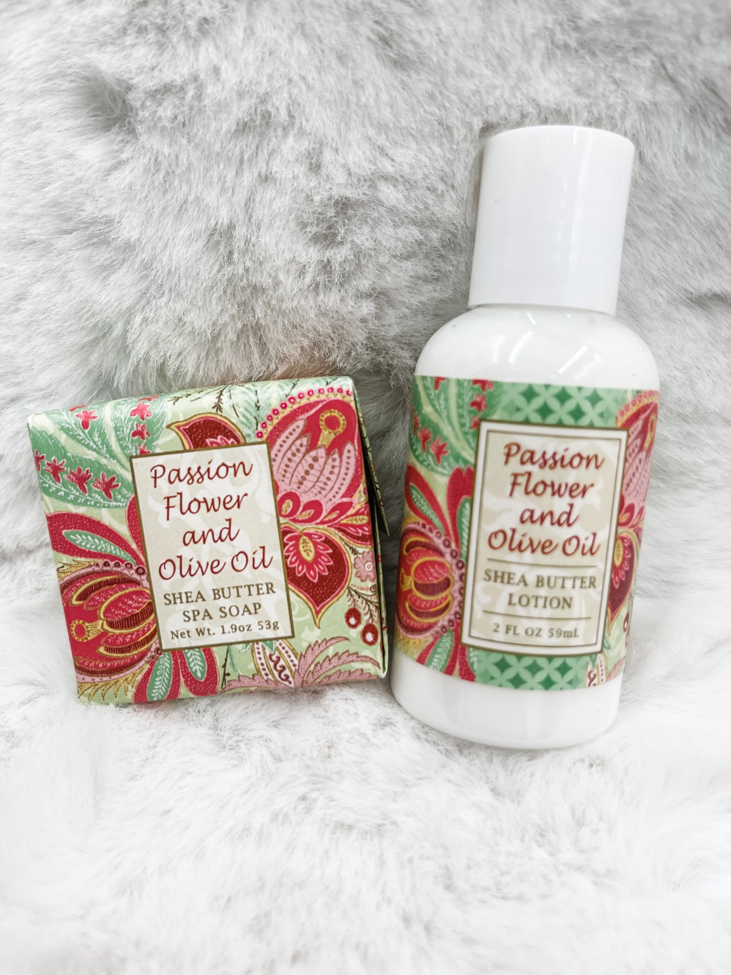 Passion Flower & Olive Oil Lotion and Soap Set