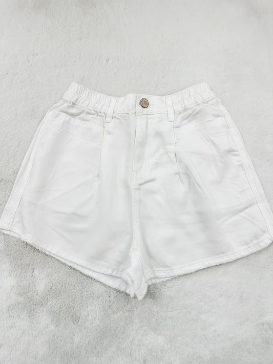 Jump On It Shorts White
