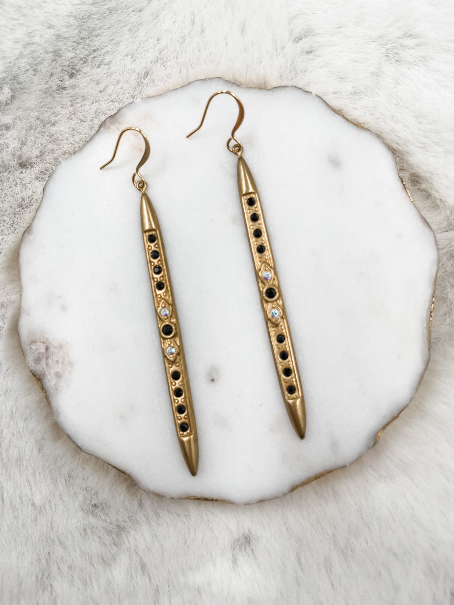 Lydia Black Swarovski Bars