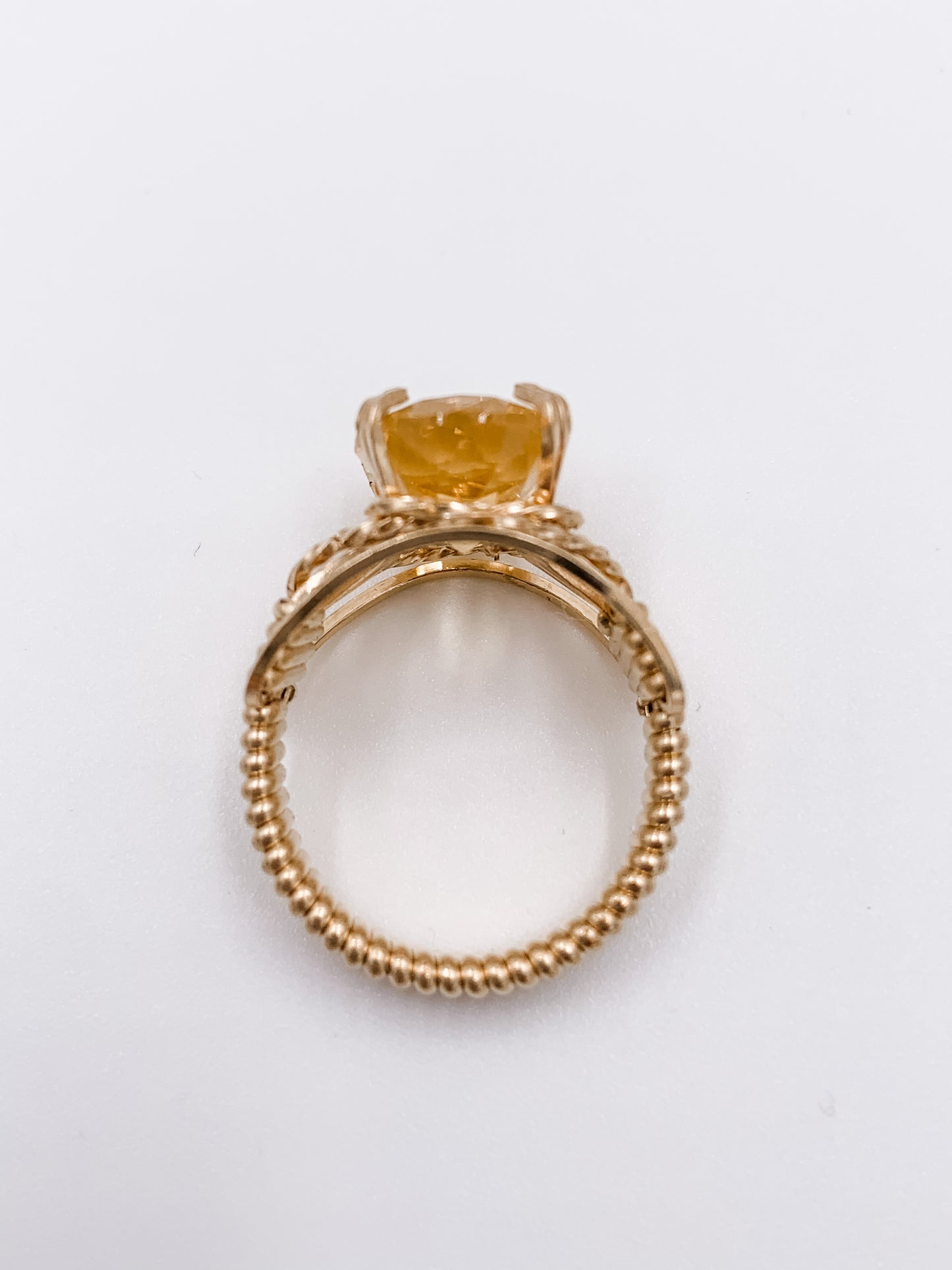 Gemstone Citrine Ring