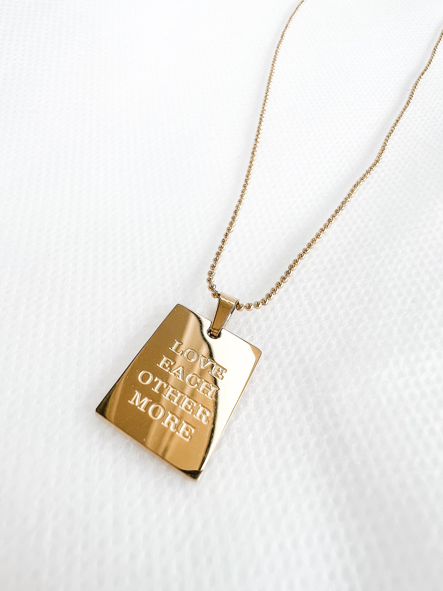 Love Each Other More Necklace
