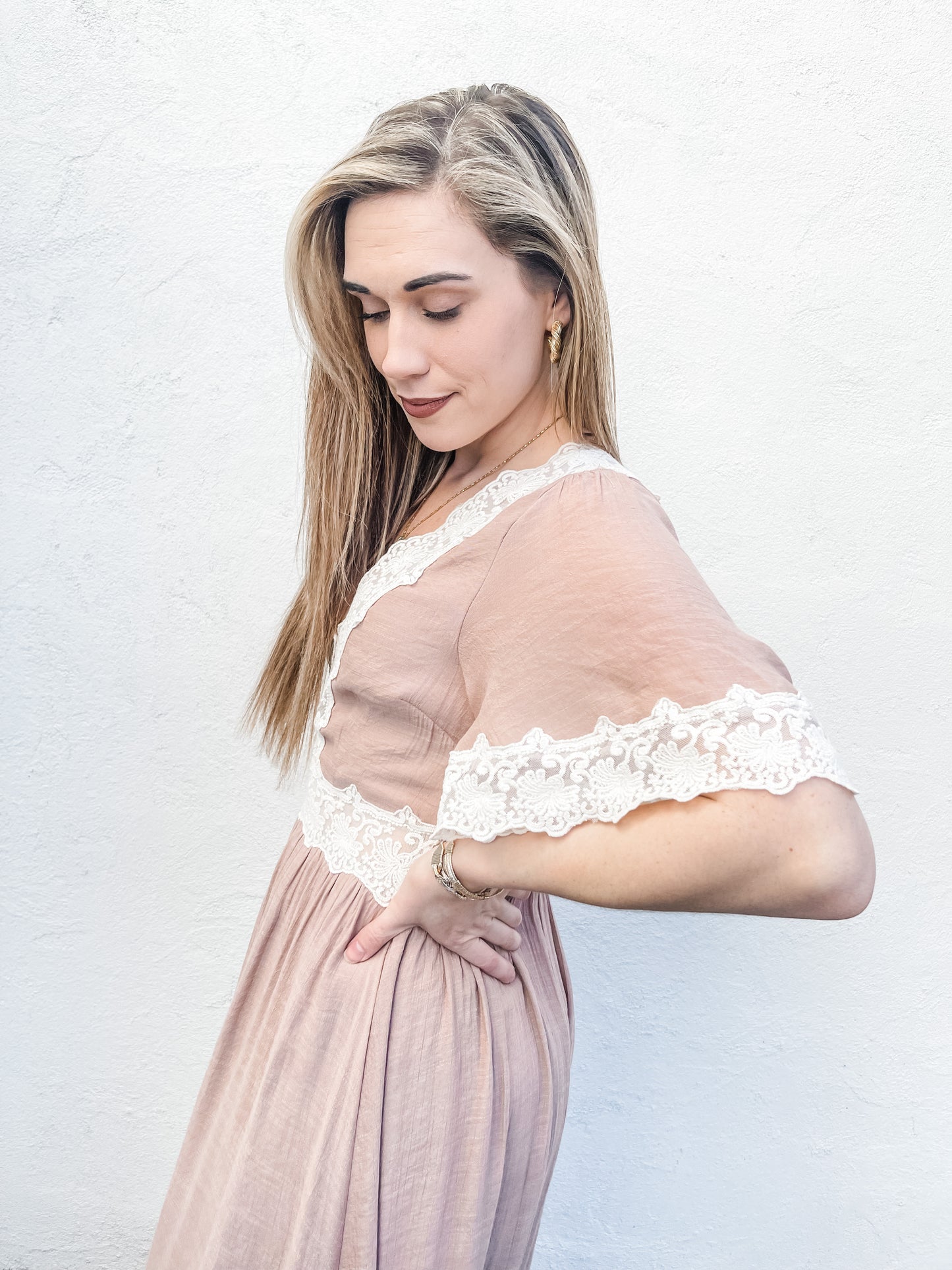 Full of Innocence Maxi Dress