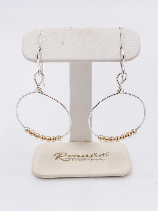 Power of Prayer Hoop Earrings