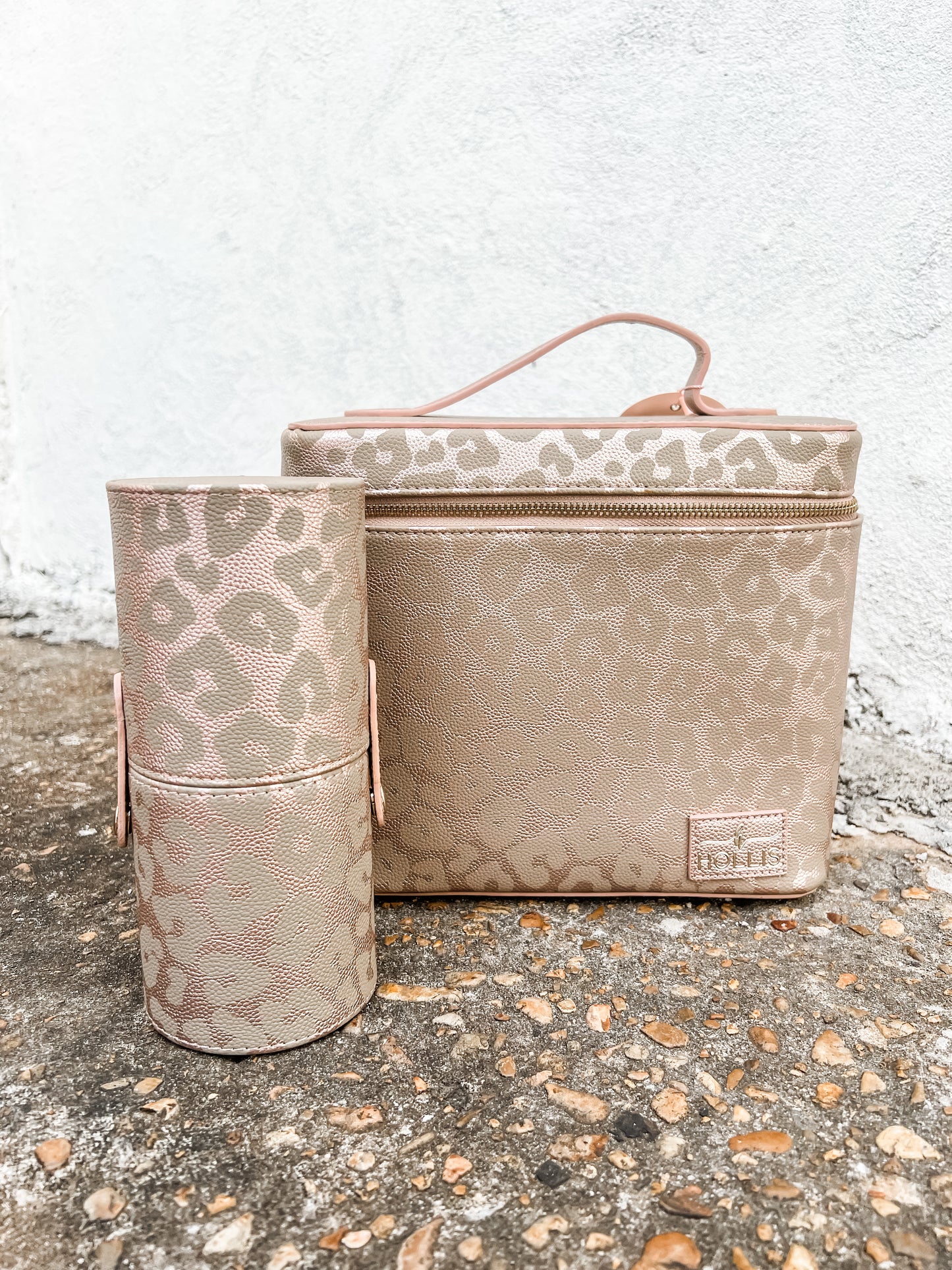 Lux Cosmetic Bag Leopard