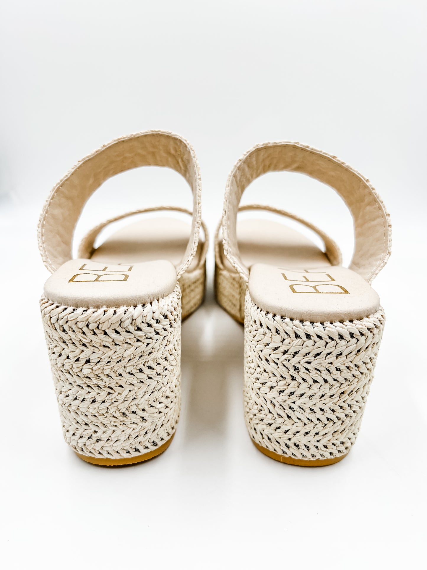 Ocean Ave Ivory Heel